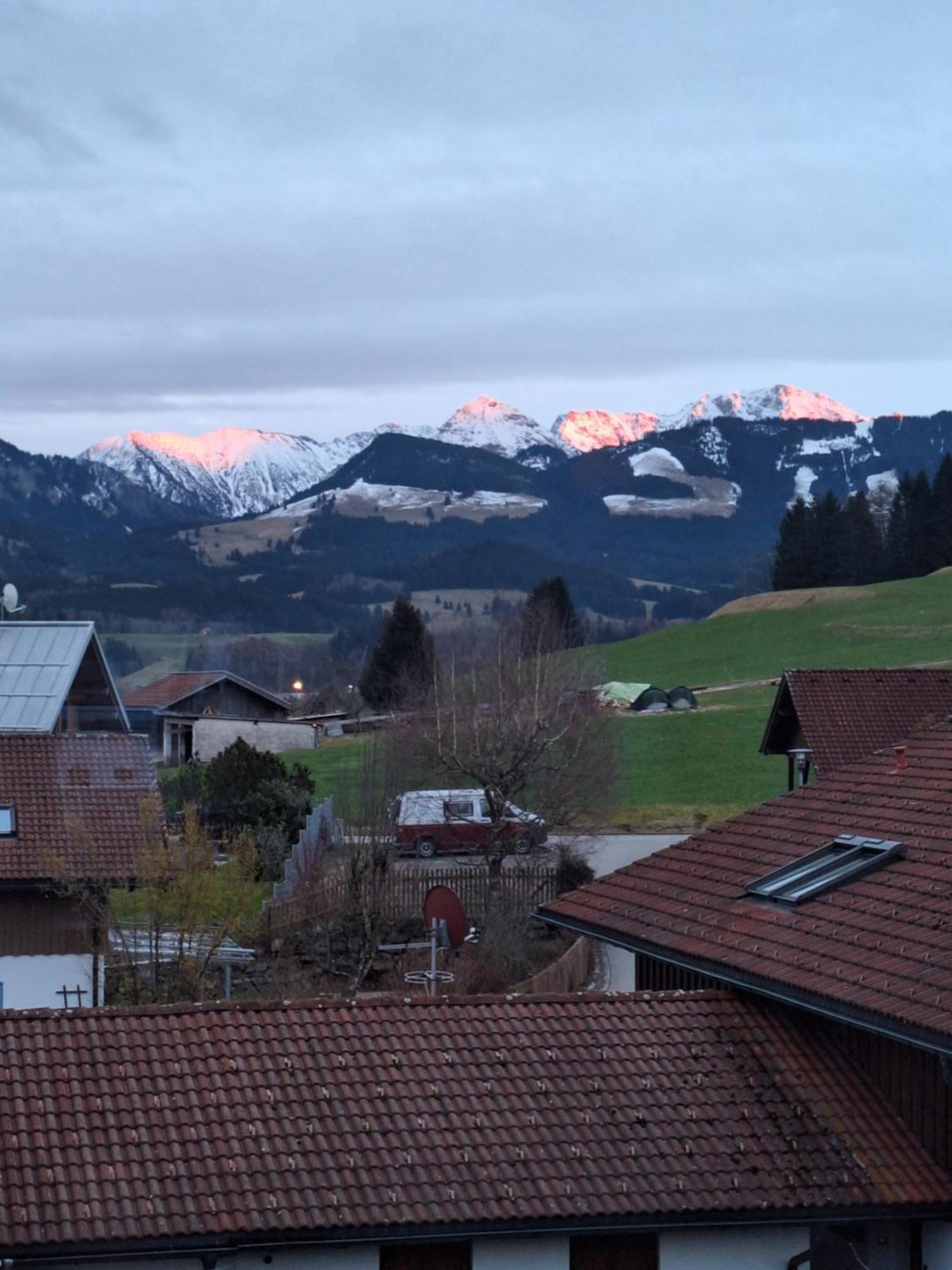 Apartmán Hirsch Glueck Ofterschwang Exteriér fotografie