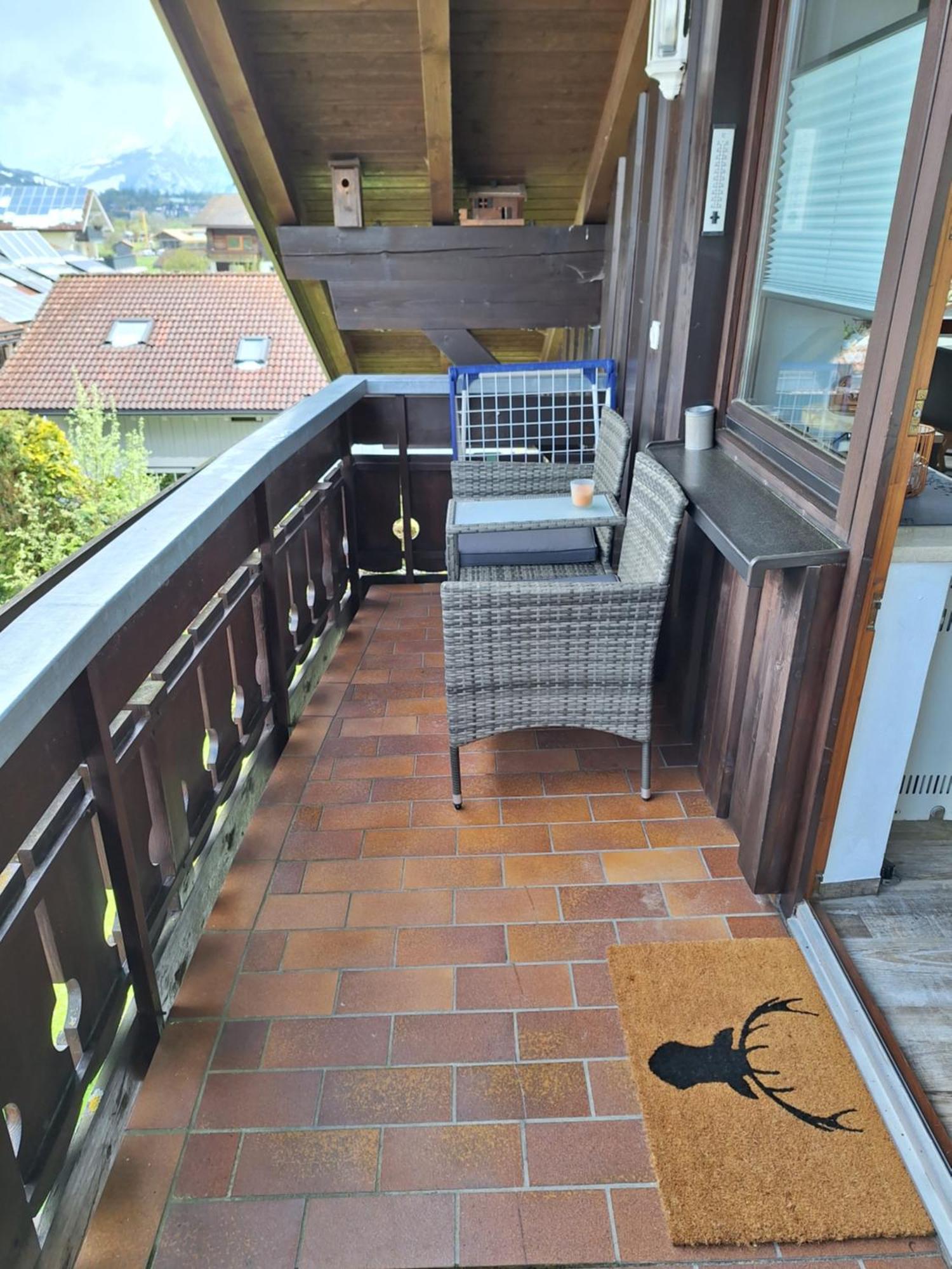 Apartmán Hirsch Glueck Ofterschwang Exteriér fotografie